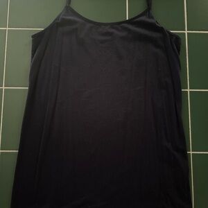 Time and Tru Black Tank Top